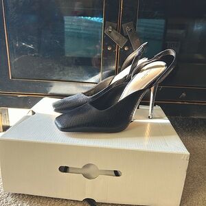 ALDO- never worn before- Square toe slingback heels